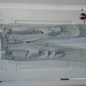 American eagle distressed jeans size 0